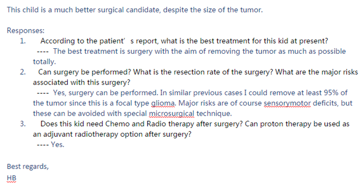 膠質(zhì)瘤患者——寶寶膠質(zhì)瘤能治愈嗎