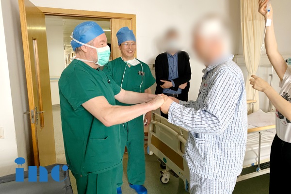 經(jīng)INC德國(guó)巴特朗菲教授手術(shù)全切<a href='/bingzhong/jszl/' target='_blank'><u>脊髓腫瘤</u></a>后，患者三天可下地自如行走