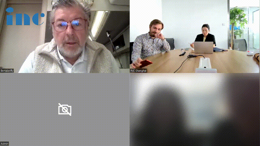 INC巴特朗菲教授已抵達(dá)中國(guó)，正式開啟2022中國(guó)之行！