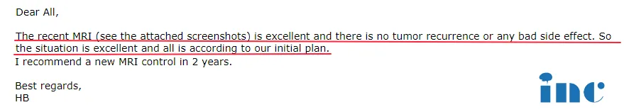術(shù)后2年，孟女士怎么樣了？