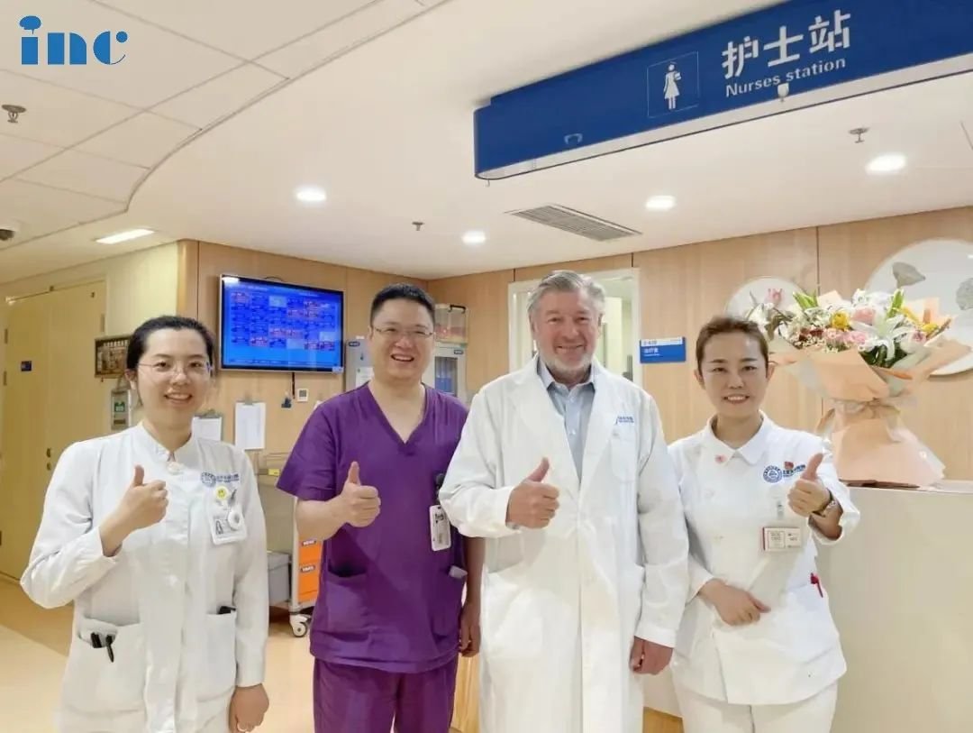 北京天壇醫(yī)院外籍專家巴特朗菲教授