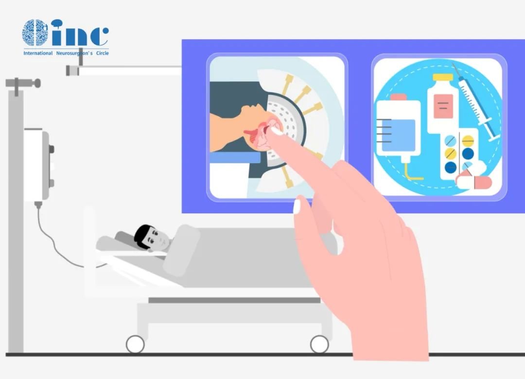 評(píng)估臨床癥狀、隨訪時(shí)腫瘤再生長(zhǎng)、術(shù)中發(fā)現(xiàn)和手術(shù)結(jié)果。其中92.3 %的患者在SRT后表現(xiàn)出穩(wěn)定的腫瘤生長(zhǎng)。5.1 %的患者腫塊輕微增大的患者因出現(xiàn)無(wú)法忍受的面部疼痛而接受了手術(shù)切除。